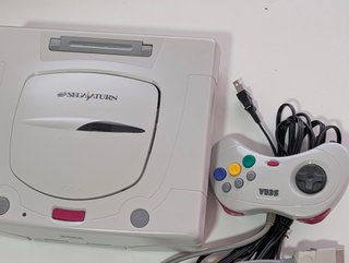 Consola Sega Saturn Blanca model