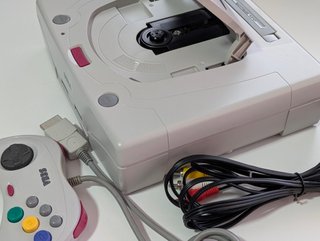 Consola Sega Saturn Blanca model