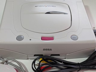 Consola Sega Saturn Blanca model