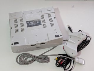 Consola Sega Saturn Blanca model