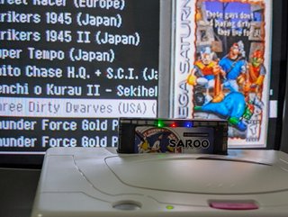 Consola Sega Saturn Blanca model