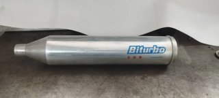 Silenciador ciclomotor Biturbo nuevo