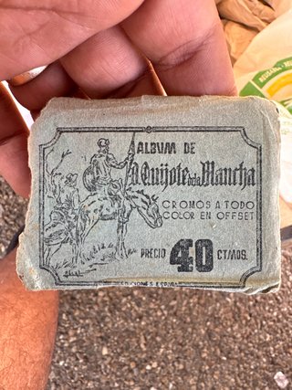 Álbum Cromos Don Quijote de la Mancha