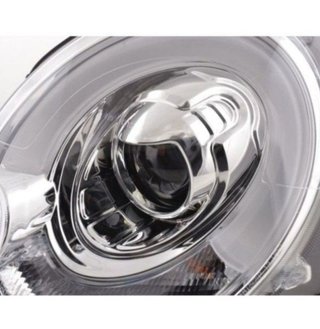 Faros Luz Diurna Mini One/Cooper 06-10 Cromo