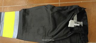 Pantalón de trabajo negro y amarillo Talla 46
