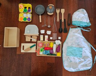 Cocinita infantil de madera