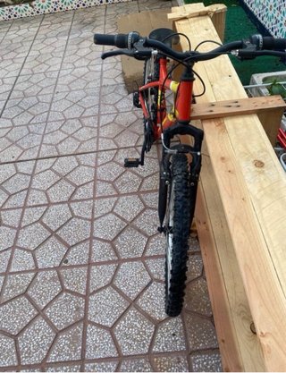 Bicicleta junior DENBIKE roja