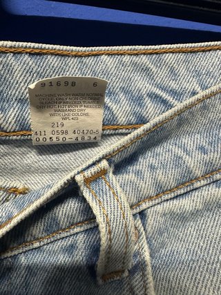 Vaqueros Levi's 550 Relaxed Fit W34 L30
