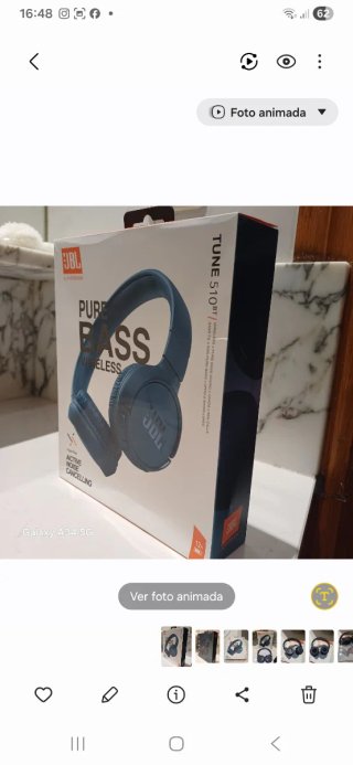Auriculares JBL Tune 510BT Bluetooth