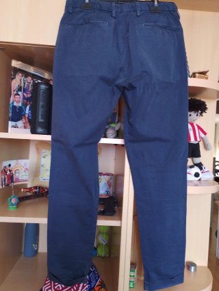 Pantalón chico Paul Martin's azul . Talla pequeño