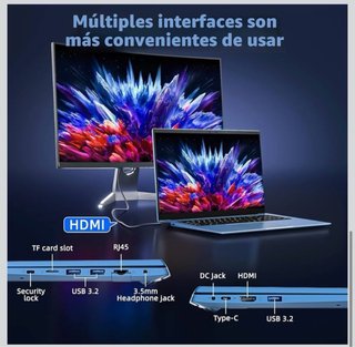 Portátil 18.5 Pulgadas 16GB RAM 256GB SSD Core i3