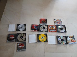 Lote 6 Juegos PS1: Dragon Ball, Crash, Rayman, Mic