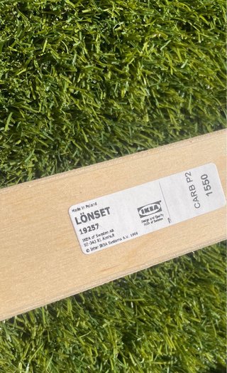 Somier de láminas de madera