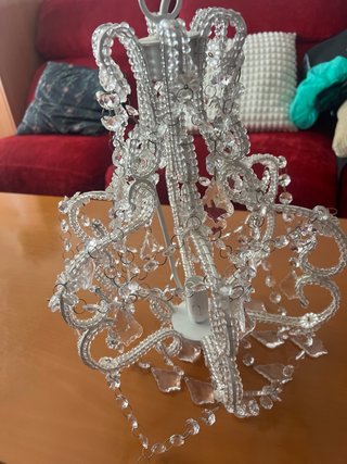 Lámpara de salón con lágrimas