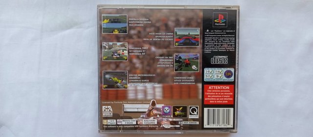 Formula 1 97 PS1 PAL España – Completo – Muy buen