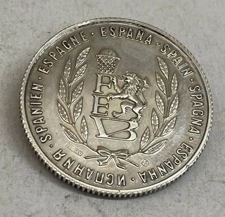 Moneda Mundial Baloncesto España 86