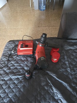 Taladro Hilti TE6-A con caja y cargador