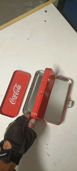 Astuccio Latta Vintage Coca-Cola Anni '90