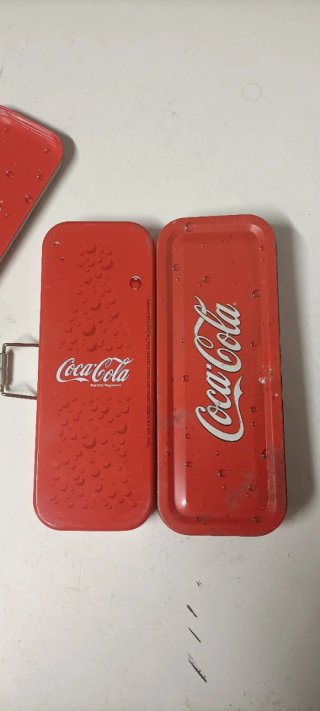 Astuccio Latta Vintage Coca-Cola Anni '90