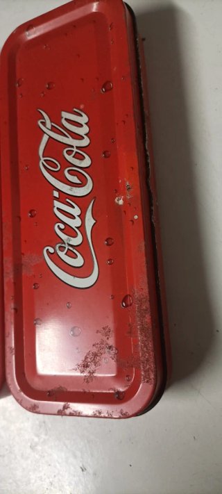 Astuccio Latta Vintage Coca-Cola Anni '90