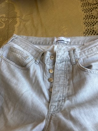 Pantalón vaquero Sandro hombre beige/gris