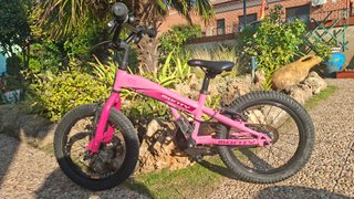 Monty Niña 16 ", modelo 103 Aluminio pink