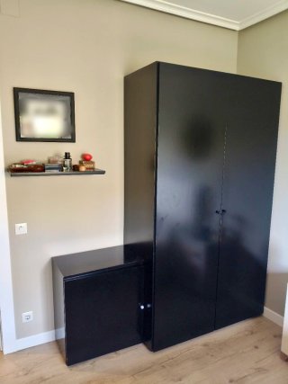 Muebles de habitación negros