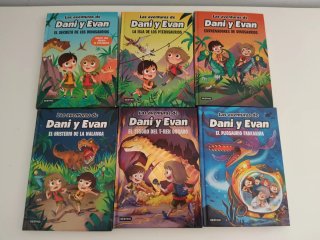 Pack 6 libros Dani y Evan