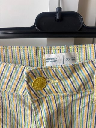 Shorts Springfield rayas multicolor