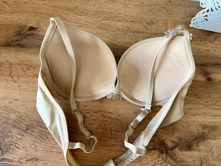 Sujetador Selmark Push Up Beige