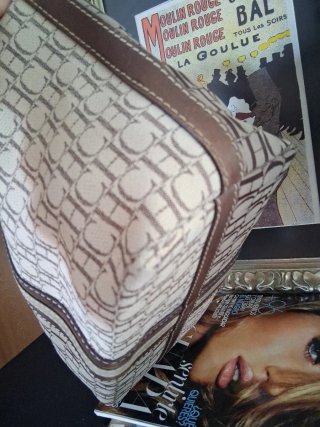 Bolso Tote CH Beige y Marrón