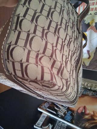 Bolso Tote CH Beige y Marrón