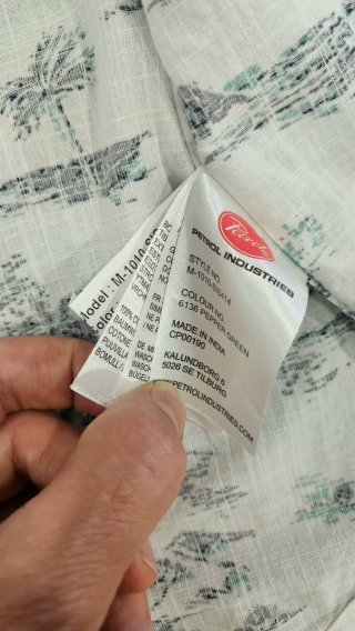 Camisa Manga Corta Petrol Industries Talla L