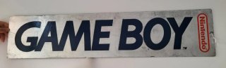 CAMBIO Cartel Original Nintendo Game Boy