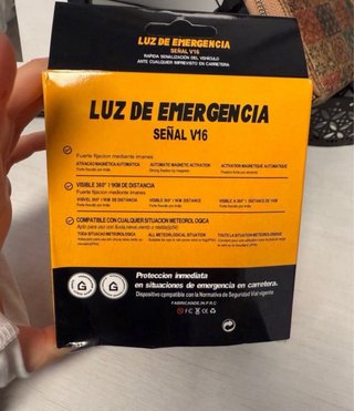 Baliza V16 Luz de Emergencia Señal V16