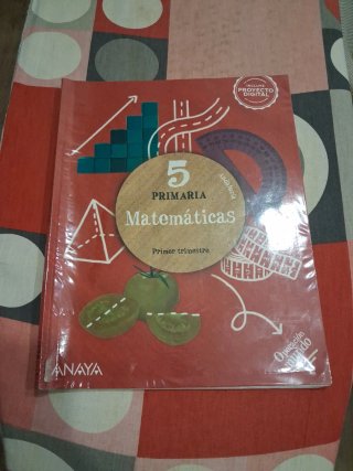 Matemáticas 5, 3 libros