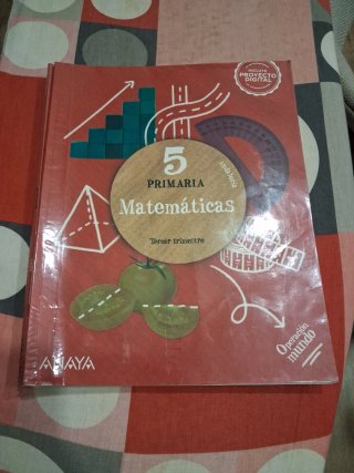 Matemáticas 5, 3 libros