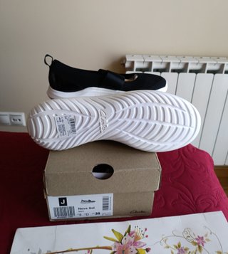 Zapatos Mary Jane Clarks Negros Talla 38