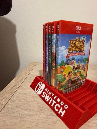 Soporte Almacenar Juegos Switch Nintendo 10 juegos