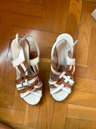 Sandalias de cuña mujer
