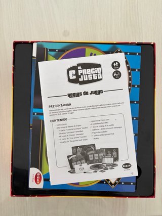 Juego de mesa El Precio Justo Bizak