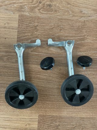 Ruedines extensibles para bicicleta