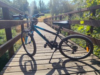 Bicicleta niñ@s Btwin con suspensión