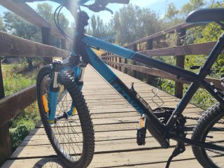 Bicicleta niñ@s Btwin con suspensión