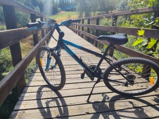 Bicicleta niñ@s Btwin con suspensión