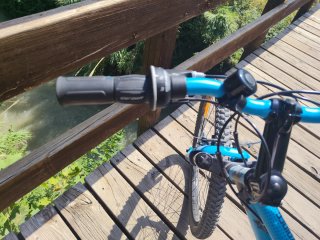 Bicicleta niñ@s Btwin con suspensión