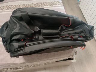 Paletero Adidas Multigame Negro/Naranja 3.4 2025
