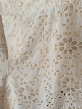 Pantalón  flare Zara blanco