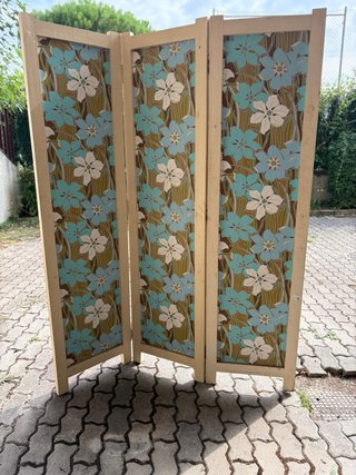 Biombo decorativo floral