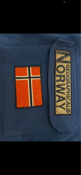 Sudadera Geographical Norway con capucha